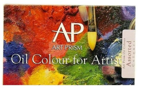 ART PRISM Oil Paint Set of 6 x 40ml ASSORTED