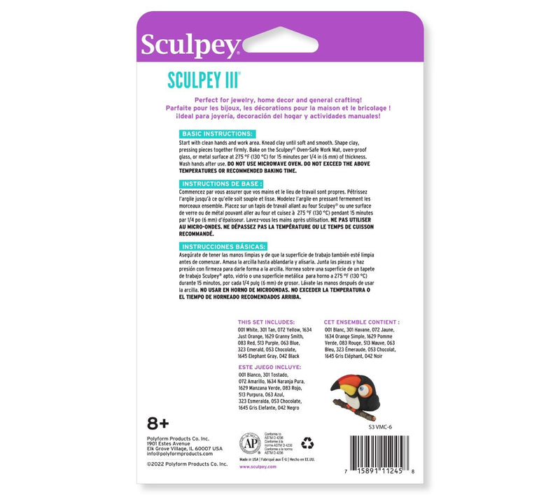 SCULPEY III Multipack 12 x 1oz - CLASSICS