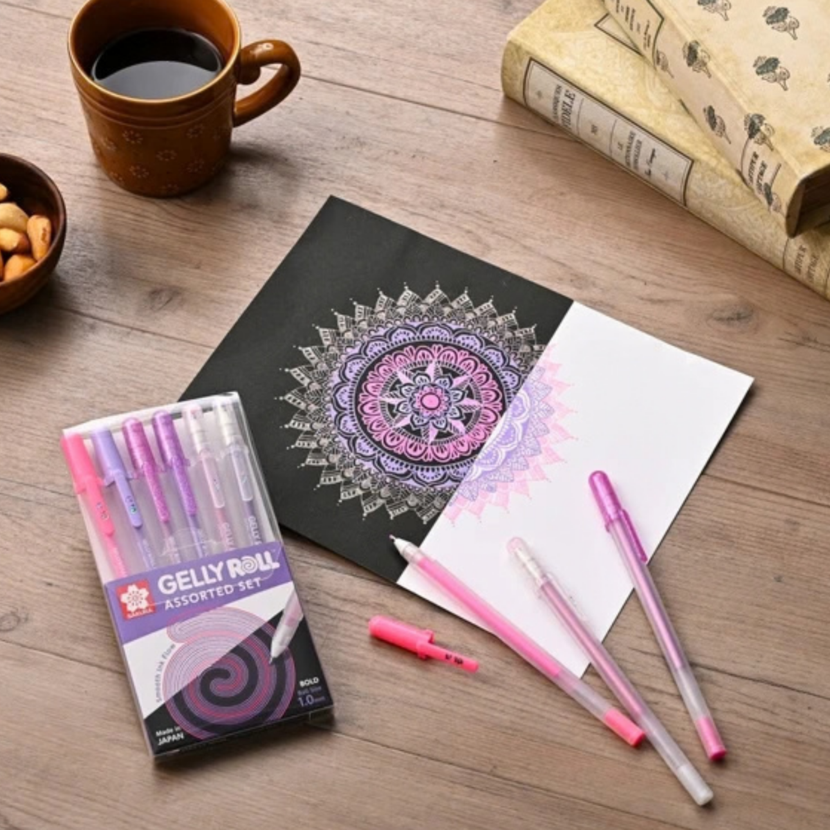Gelly Roll Pink & Purple Assorted 6pc Set
