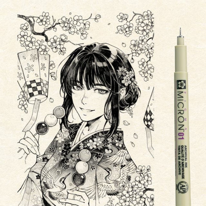 Sakura Pigma Manga 6 Pc Set