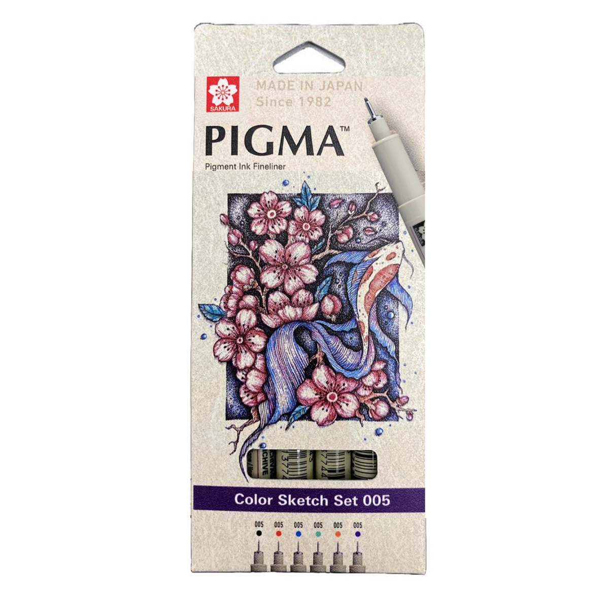 Sakura Pigma Micron 6pc 005 Colour Sketch Set Default Title