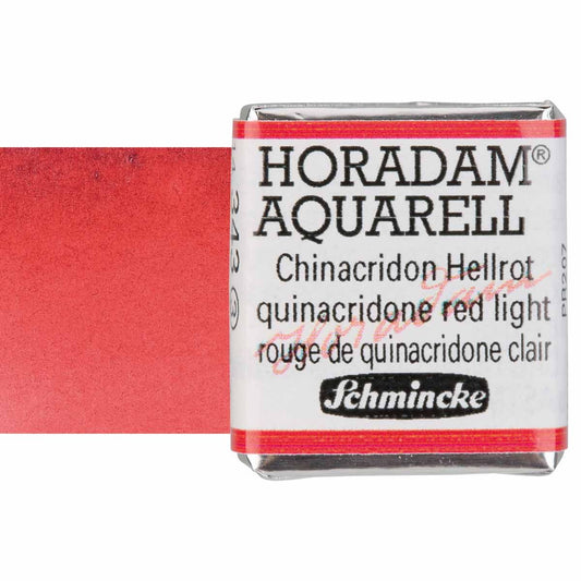 SCHMINCKE HORADAM AQUARELL Half Pan S3 Quinacridone Red Light