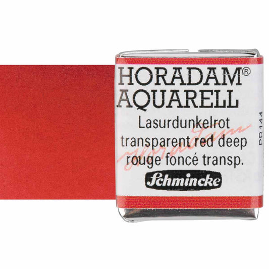 SCHMINCKE HORADAM AQUARELL Half Pan S1 Transparent Red Deep