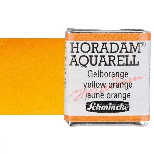SCHMINCKE HORADAM AQUARELL Half Pan S2 Yellow Orange