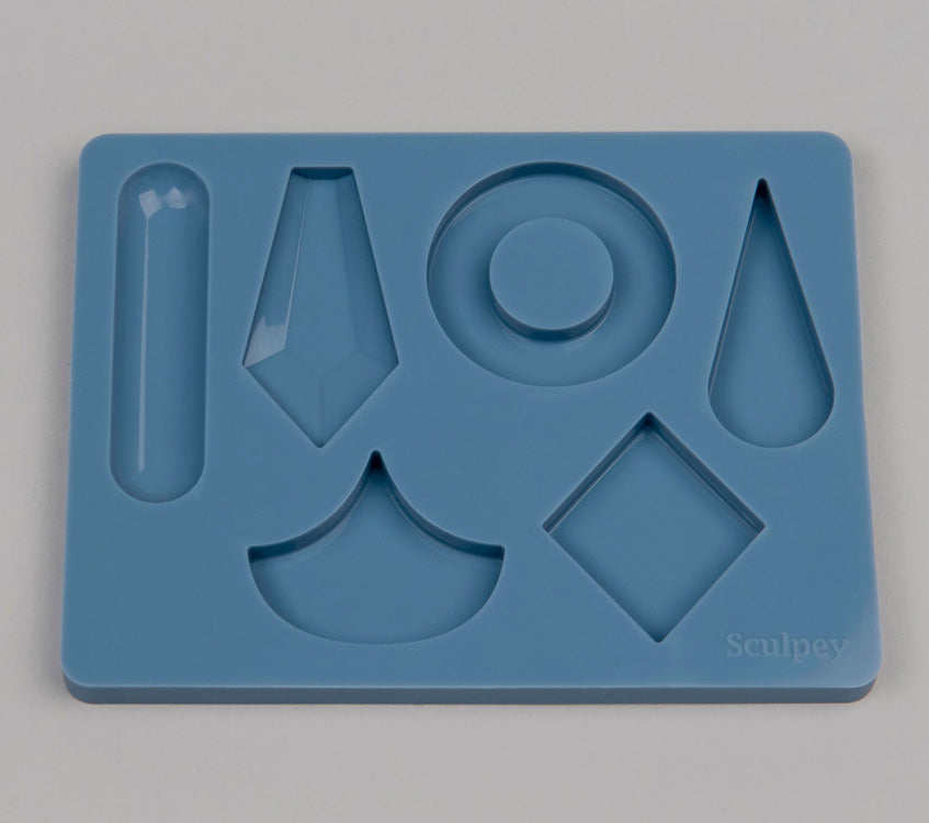 Sculpey Silicone Mold - Geometric Jewelry image 6