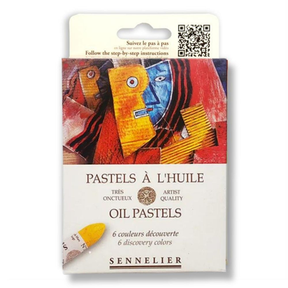 Sennelier Oil Pastels Box of 6 - Discovery image 4