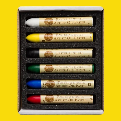Sennelier Oil Pastels Box of 6 - Discovery image 3