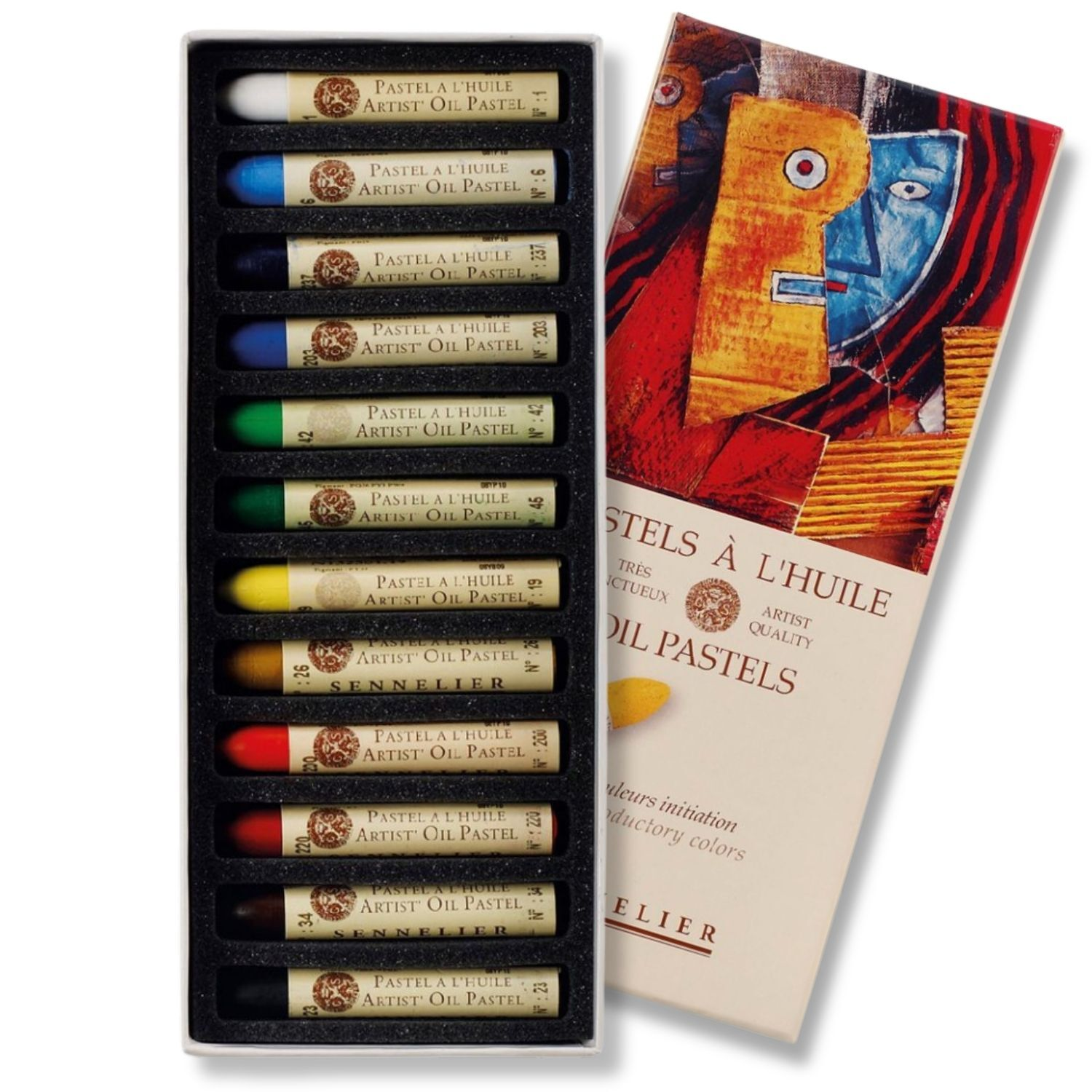 Sennelier Oil Pastels Assorted Box of 12 image 6