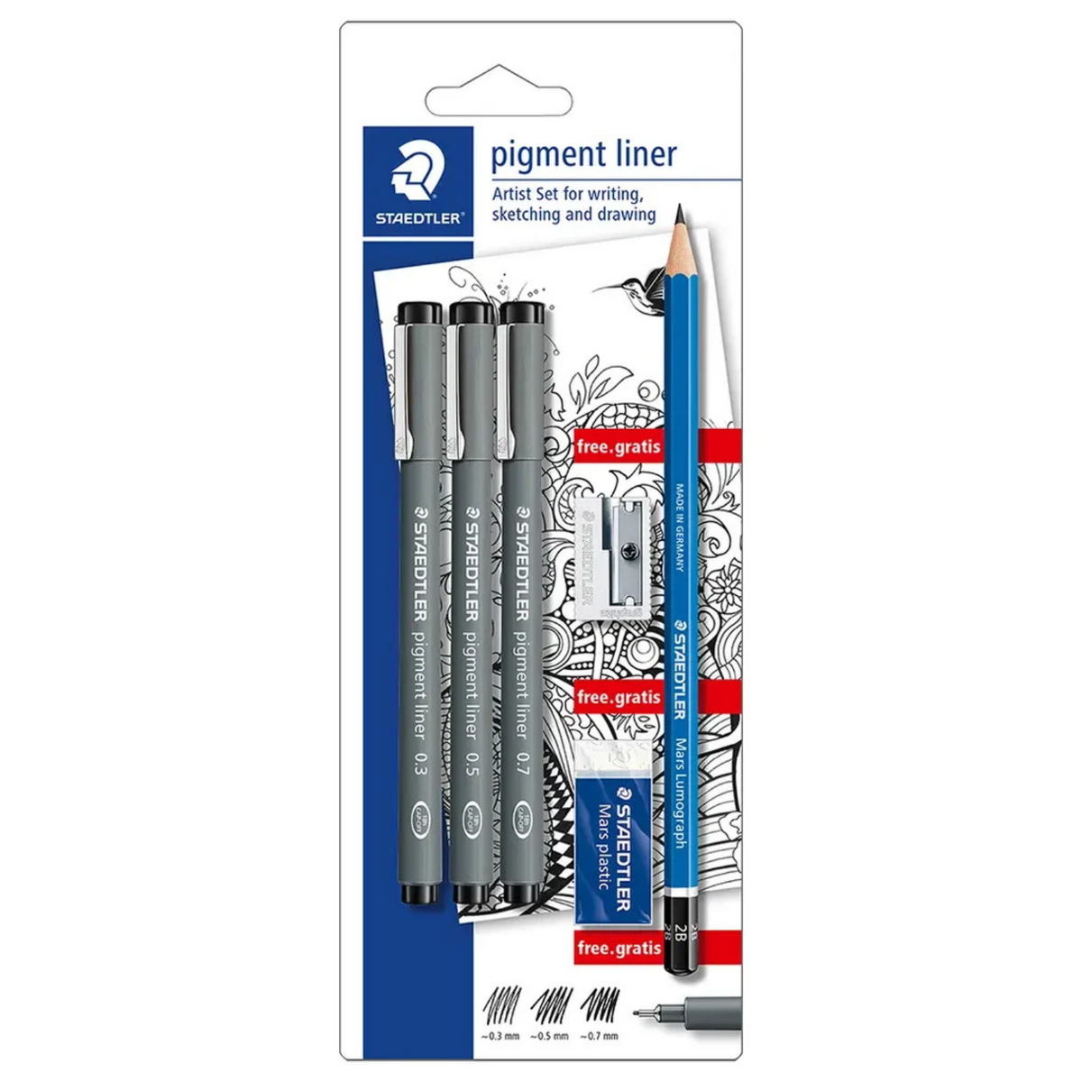 Staedtler Pigment Liner Artist Set