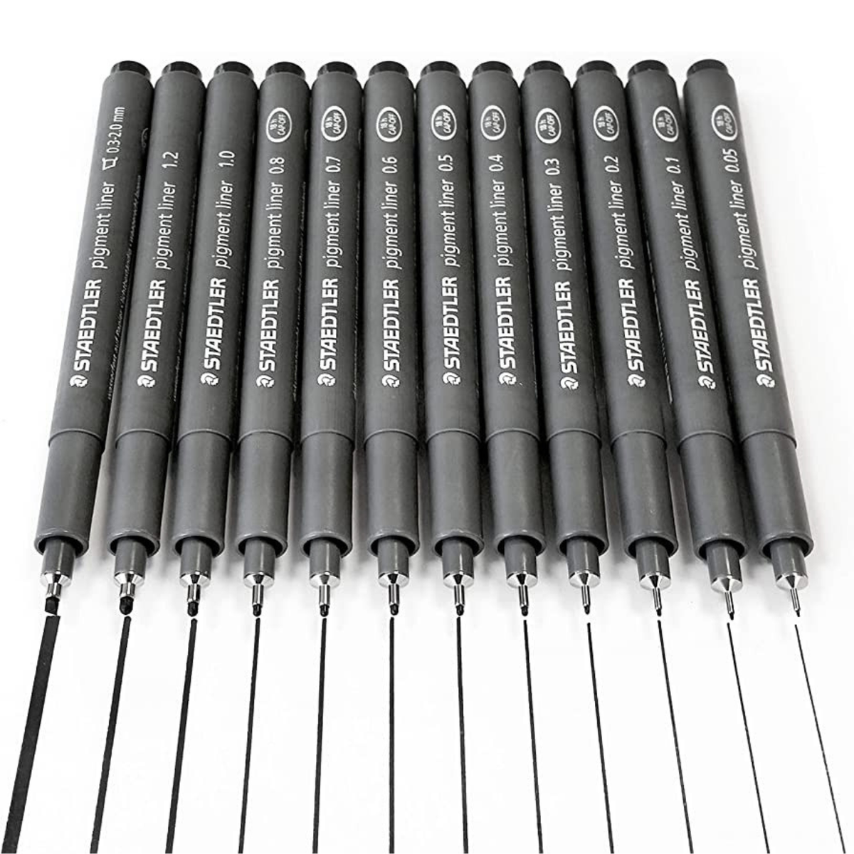 Staedtler Pigment Liner Wallet of 12 image 5