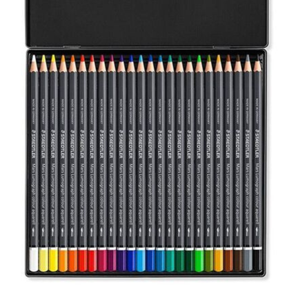 Staedtler Mars Lumograph Colour Aquarell 104 - Tin of 24