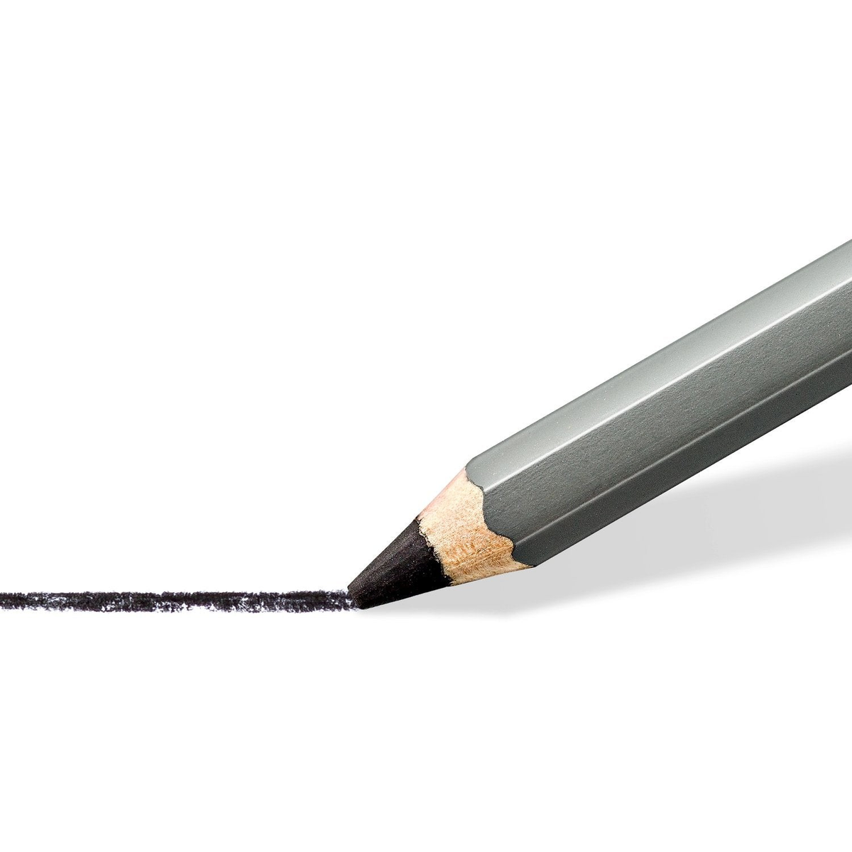 Staedtler Mars Lumograph Charcoal Asst Card of 3 plus Stump