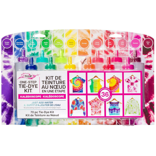 Tulip One Step Tie Dye Kit - Super Big Kaleidoscope 12 Colours