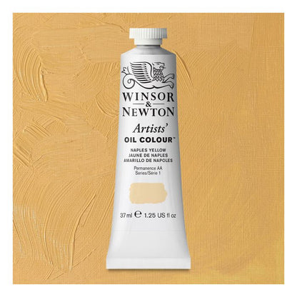 Winsor and Newton Artists Oil Colour 37ml S1 Naples Yellow