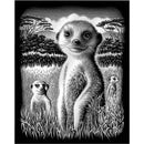 Reeves Scraperfoil - Silver Meerkats