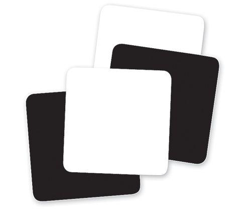 Zart Cardboard Coasters Pack of 4 Default Title