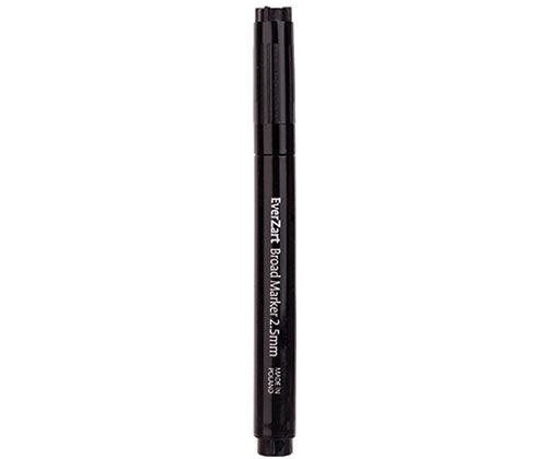 EverZart Permanent Pen Black 2.5mm Tip Default Title