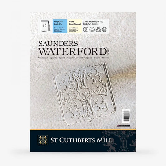 Saunders Watercolour Pad 300gsm Cold Press image 1