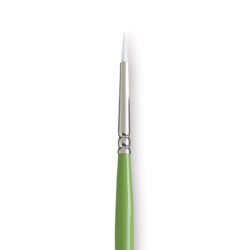 SNAP Brush 9800 Long Handle White Taklon Round