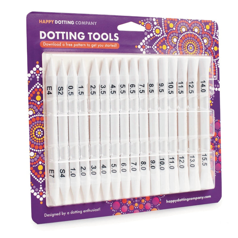 Happy Dotting - Super Set Dotting Tools – Art Shed Brisbane