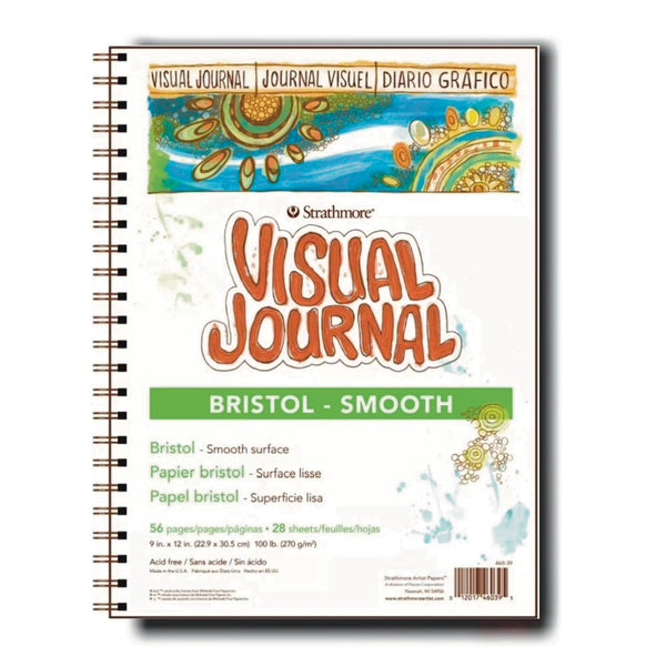 Strathmore Visual Journal Bristol Smooth 270gsm 9x12 inch
