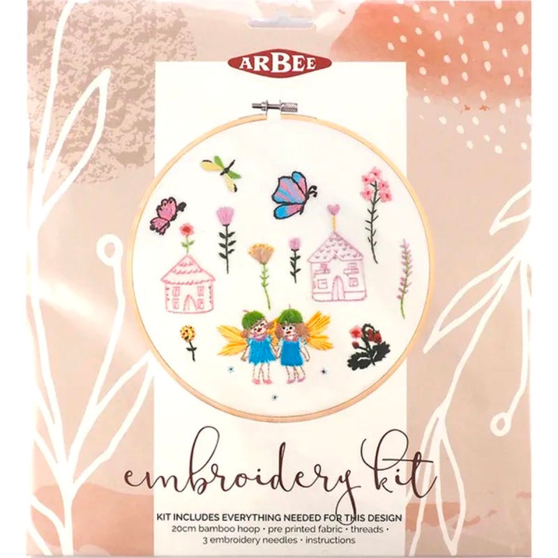 Arbee Embroidery Kit - Fairy Friends
