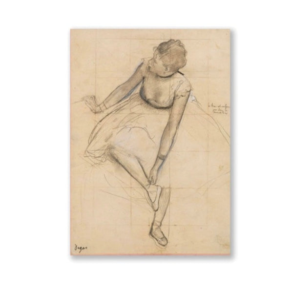 Alibabette Paris Art Book 12x17cm - Degas - Danseuse
