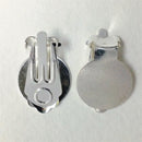 Arbee Clip-On Earring 13mm Silver Pkt 6