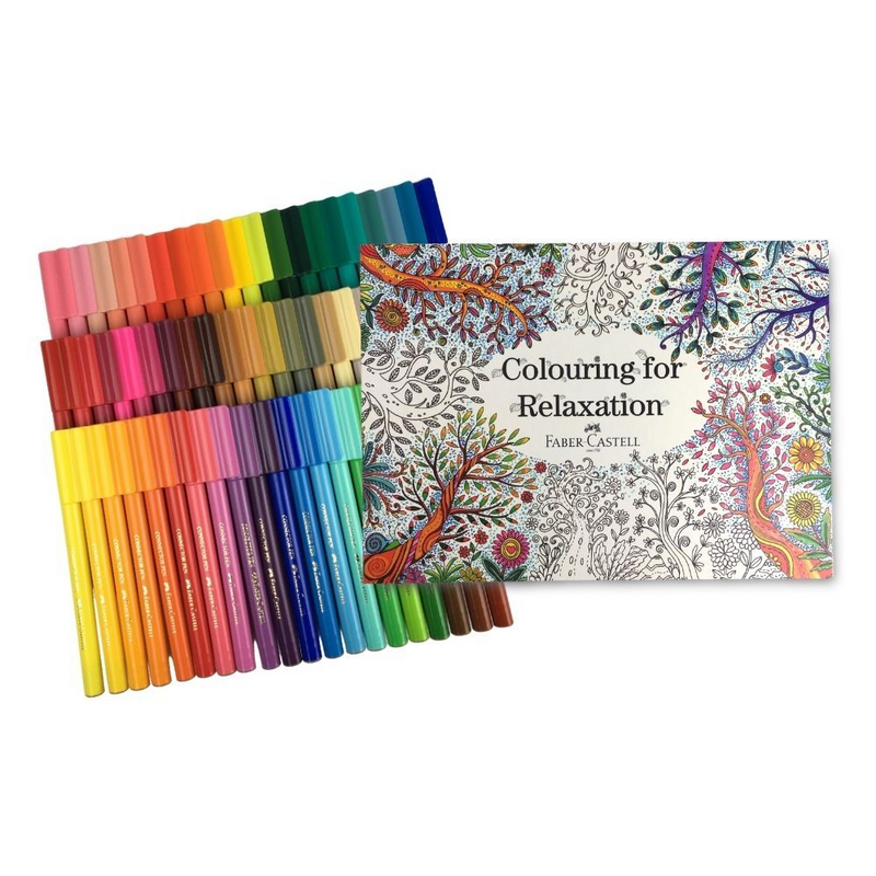 Faber-Castell Colouring for Relaxation Gift Set