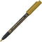 ZIG Fudebiyori Metallic Brush Pen - Gold