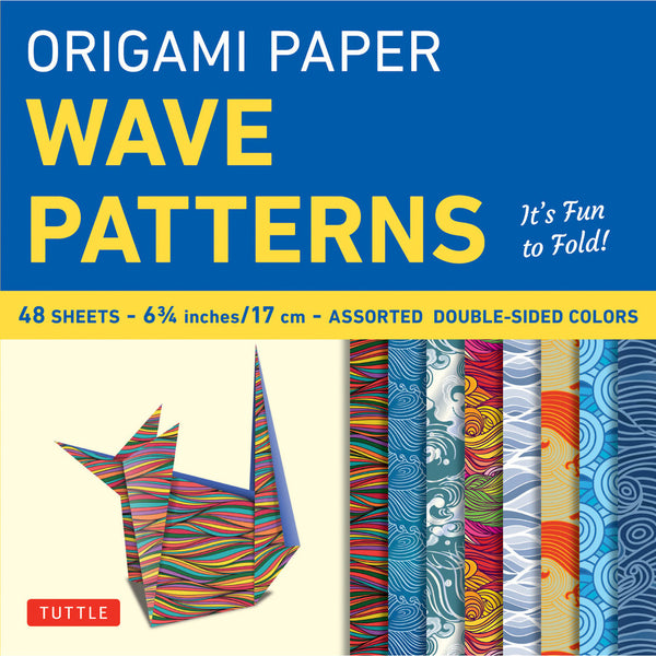 Origami Paper - Wave Patterns
