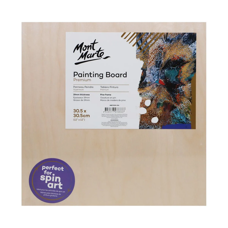 Mont Marte Wooden Painting Board