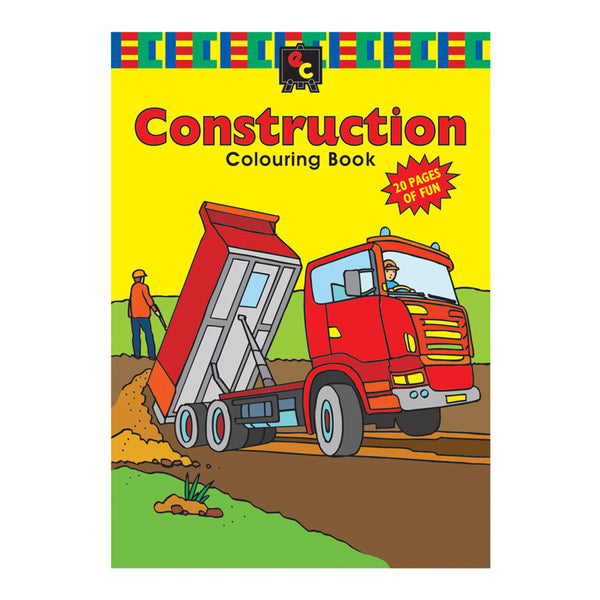 Educational Colours COLOURING BOOK Construction