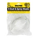 UniPro Dust Masks Pkt 5