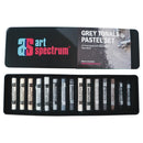 Art Spectrum Soft Round PASTEL Box of 15 - Grey Tonal