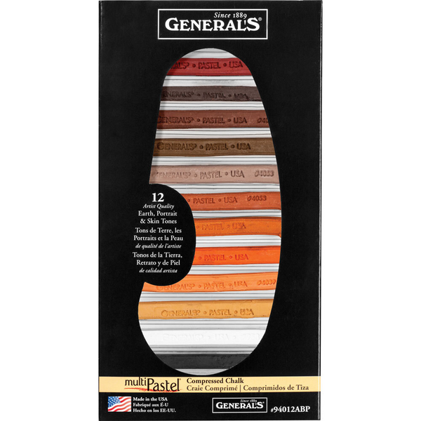 Generals Compressed Pastel Set of 12