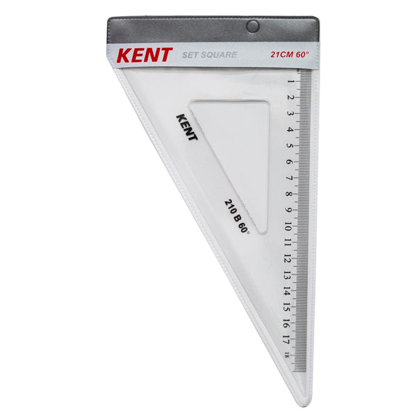 Kent Set Square 210mm 60-30 Degree
