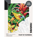 Reeves Paint By Numbers 12x16 inch - Tree Frog