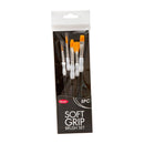 Jasart Soft Grip Brush Set 71440 Starter Set of 5