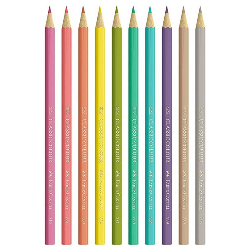 Faber-Castell Pastel and Neon Inspiration Box of 20