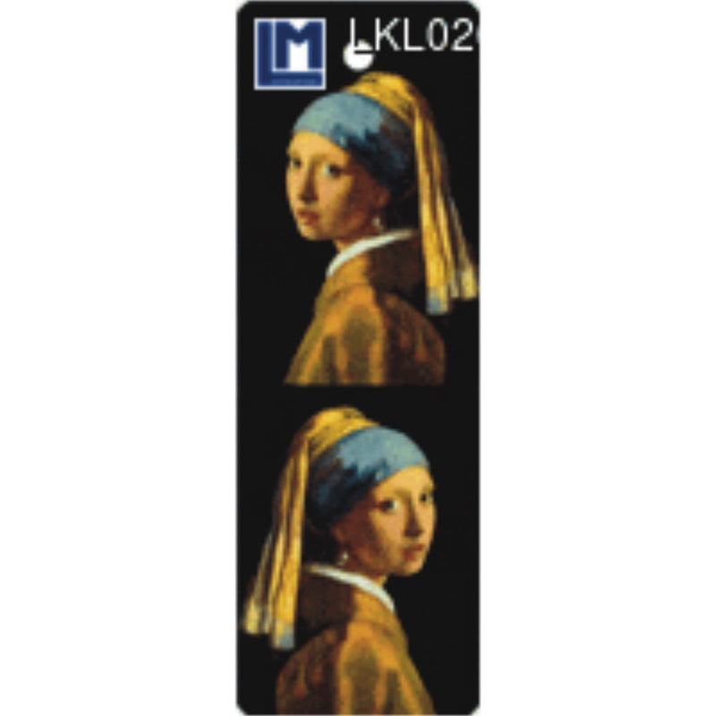 Lenticular Animation Bookmark - Vermeer