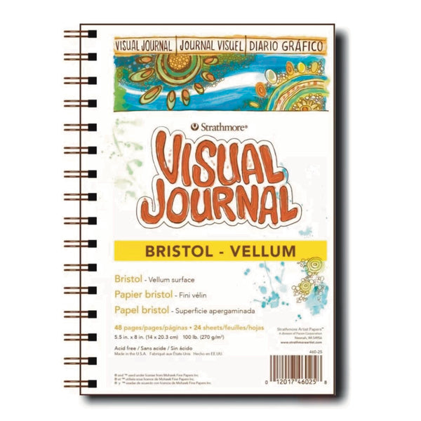 Strathmore Visual Journal Bristol Vellum 270gsm 9x12 inch
