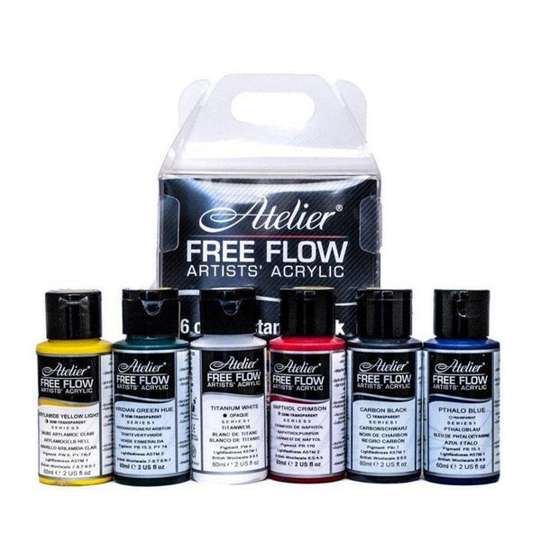 Atelier Free Flow Starter Set 6x60ml