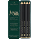 Faber-Castell Pitt Graphite Matt Pencil Tin of 6
