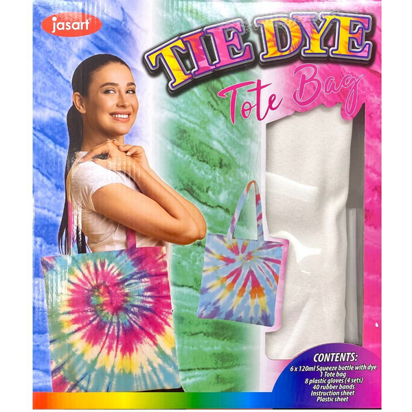 Jasart Tie Dye Creative Tote Bag Set