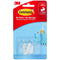 Command 3M 17092CLR Adhesive Hook Small Clear Pkt 2