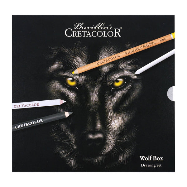 Cretacolor Wolf Box Drawing Set Tin 25