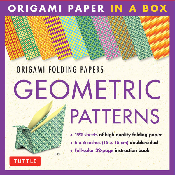Origami Paper in a Box - Abstract Patterns: 192 Sheets of Tuttle