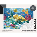 Reeves Paint By Numbers 12x16 inch - Sea Turtle