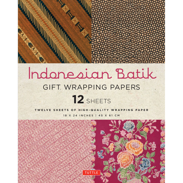 Gift Wrapping Paper - Indonesian Batik